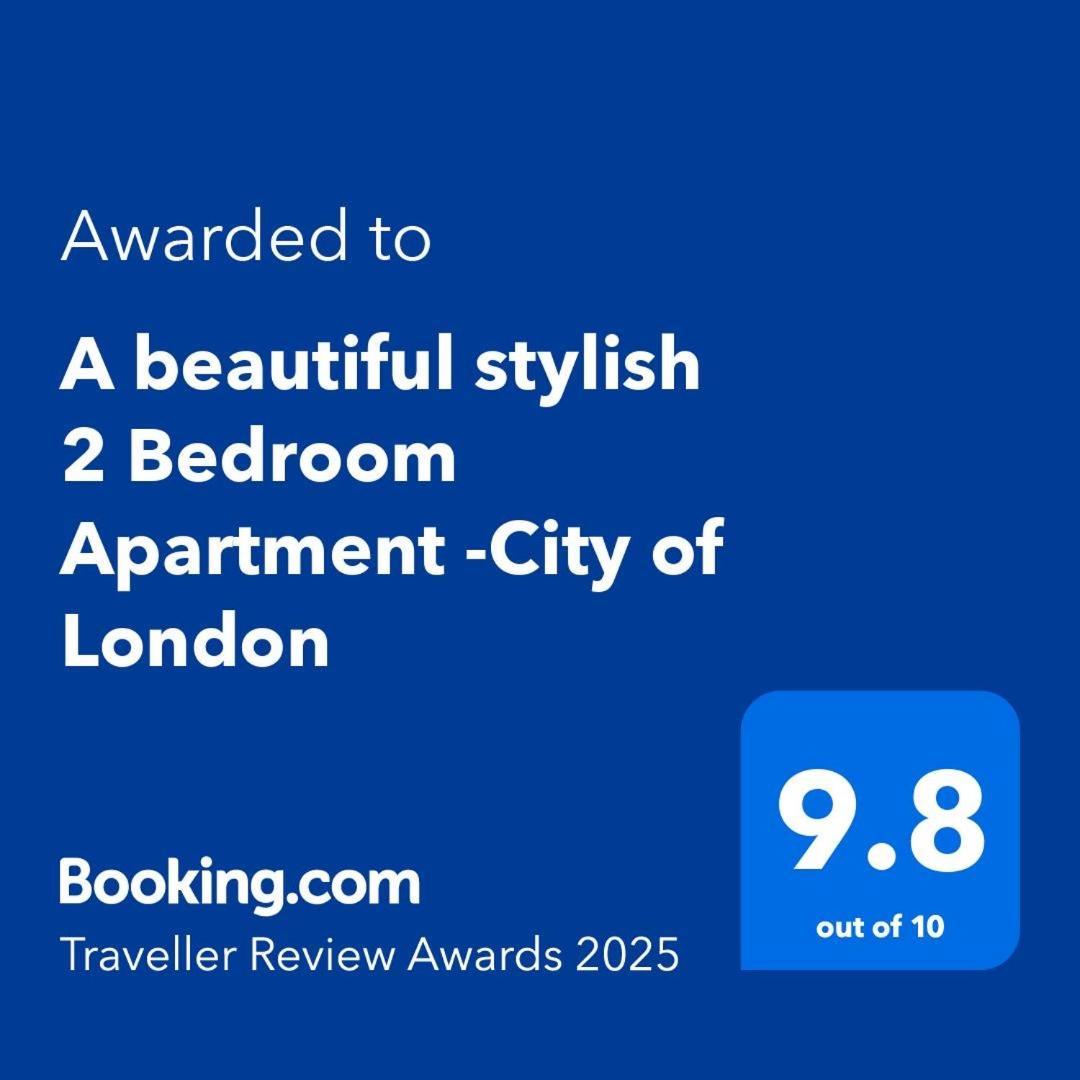 A Beautiful Stylish 2 Bedroom Apartment -City Of London Kültér fotó